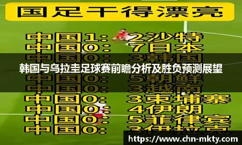 韩国与乌拉圭足球赛前瞻分析及胜负预测展望